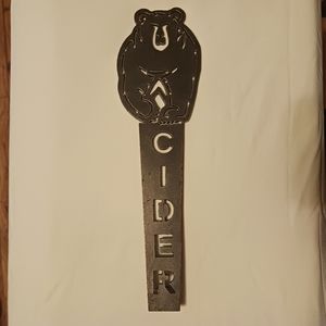 Grizzly Cider Tap Handle